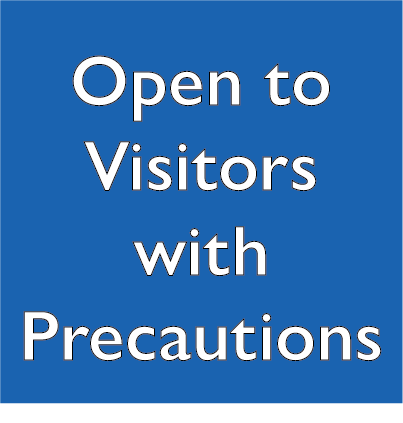 Open to Visitors with Precautions